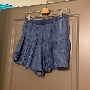 Flare shorts